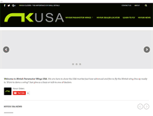 Tablet Screenshot of niviukparamotorwings.com
